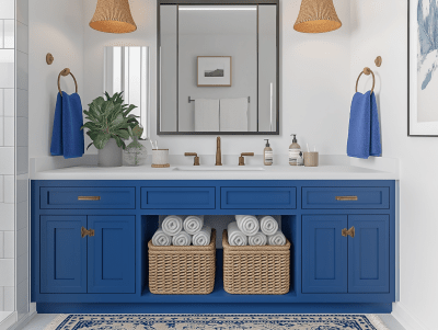 Vibrant Bathroom Design