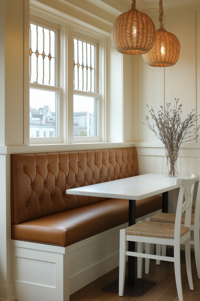 Bright Vintage Dining Area