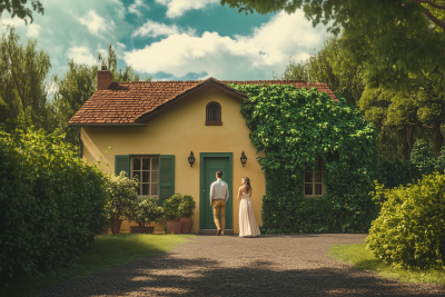 Summer Irish Cottage