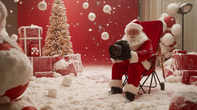 Psychedelic Christmas Photo Booth