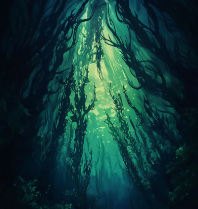 Underwater Kelp Forest