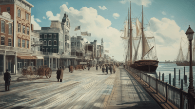 Historic Atlantic City Boardwalk