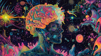 Futuristic Brain Concept