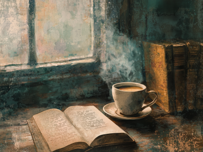 Cozy Coffee Scene