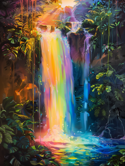 Rainbow Waterfall
