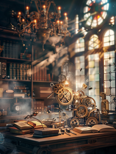 Steampunk Laboratory