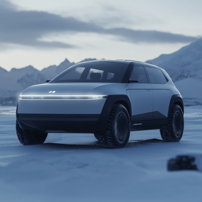 Sleek Electric SUV Concept