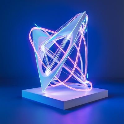 Abstract 3D Studio Setup