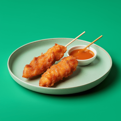 Chicken Tempura Skewers