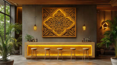 Cyberpunk Wood Interior