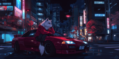 Furry Night Encounter