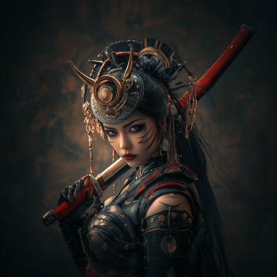 Gaisha Queen with Warrior Spirit