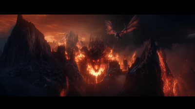 Demonic King Roaring