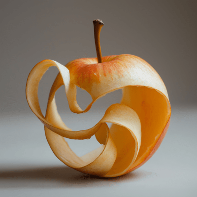 Spiral Apple Peel