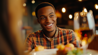 Young Man on a Date