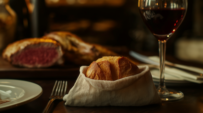 Table Setting with Food