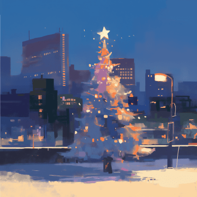 Christmas City Night