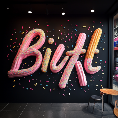Seongsu Café Street Mural