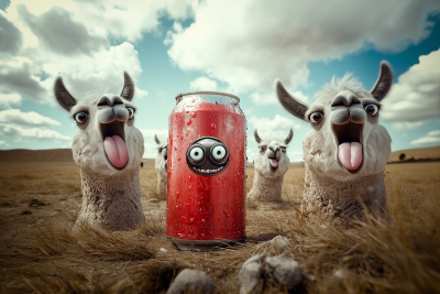 Oversized Beer Cans in the Field