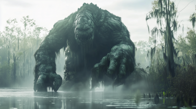 Evil Giant Swamp Monster