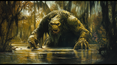 Evil Giant Swamp Monster