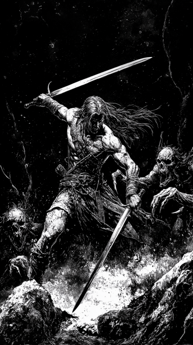 Warrior Battle Engraving