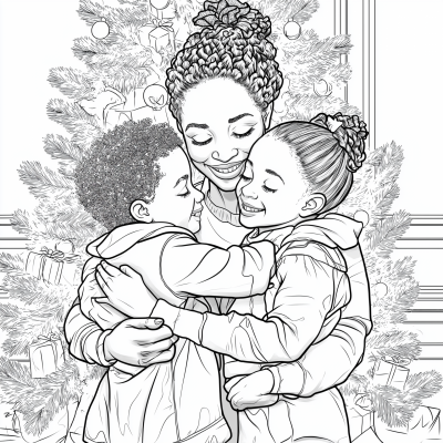 Christmas Tree Hug