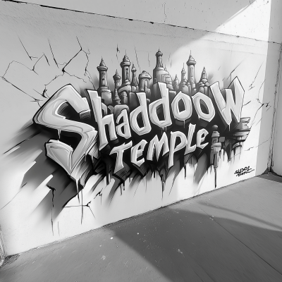 3D Graffiti Text