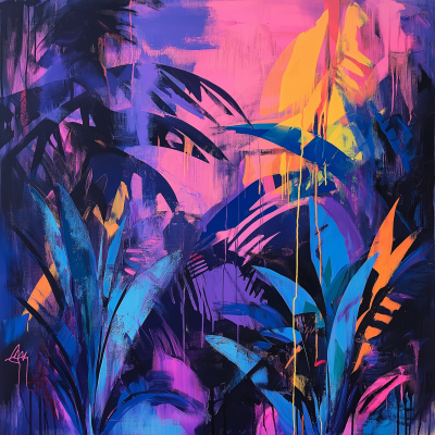 Tropical Abstract