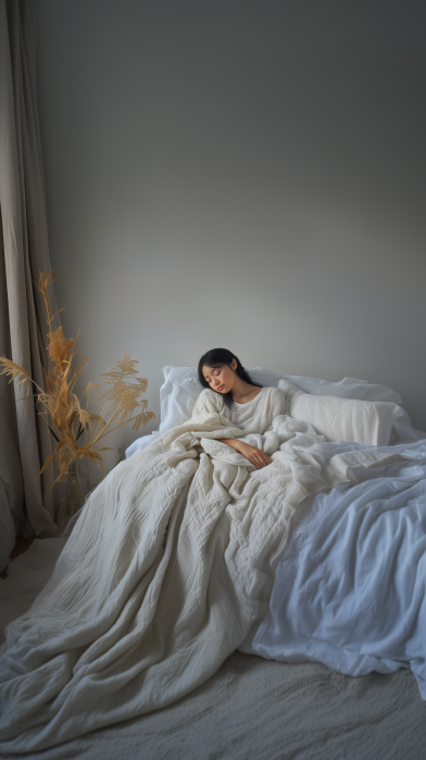 Sleeping Singaporean Girl