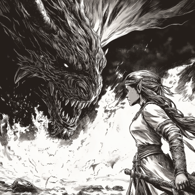 Viking Queen vs Fire Demon