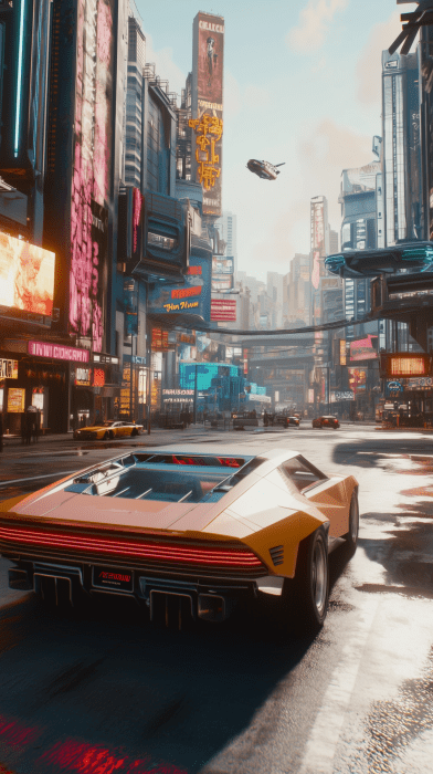 Cyberpunk City Chase