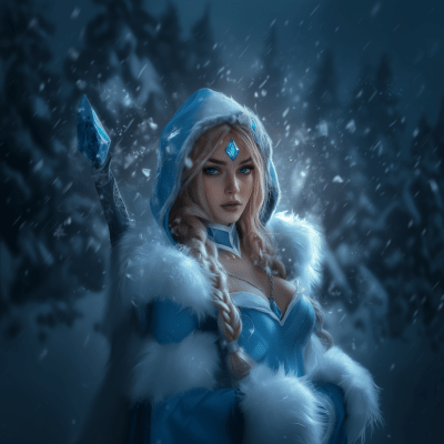 Crystal Maiden Cosplay