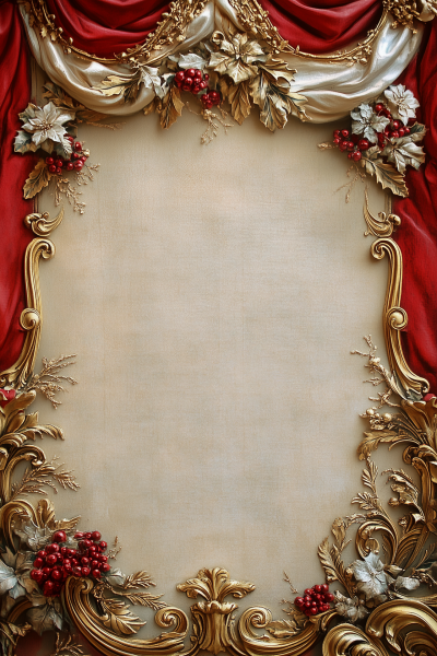 Christmas Menu Frame
