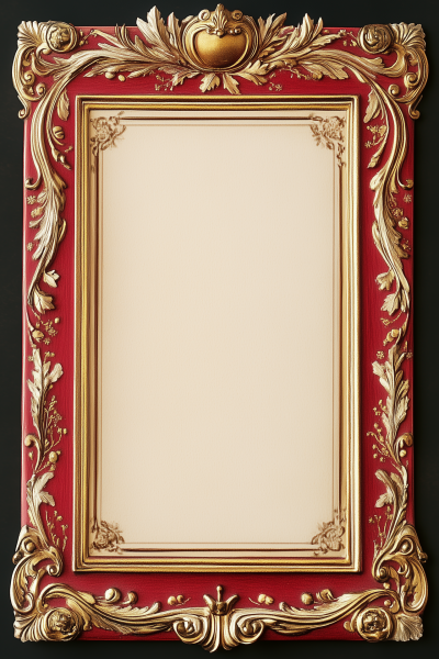 Christmas Menu Frame