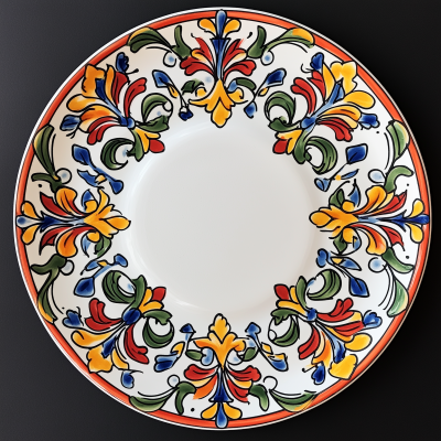 Sicilian Tile Pattern Plate