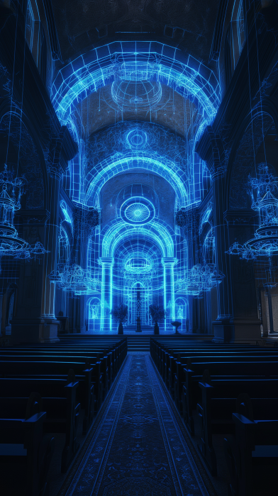 Blue Particles Synagogue