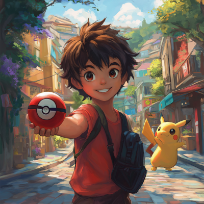 Boy in Lavender Town
