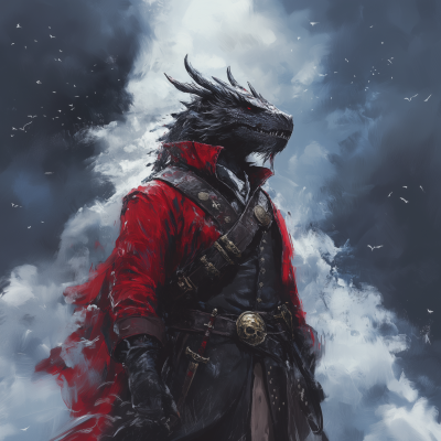 Dragonborn Pirate Warrior