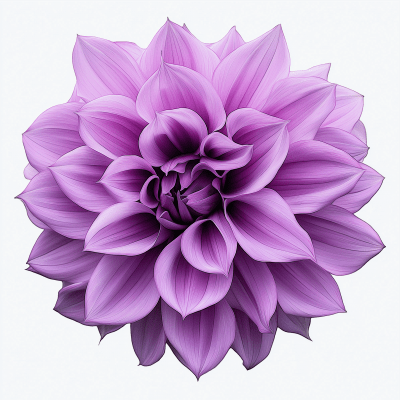 Lilac Dahlia Bloom