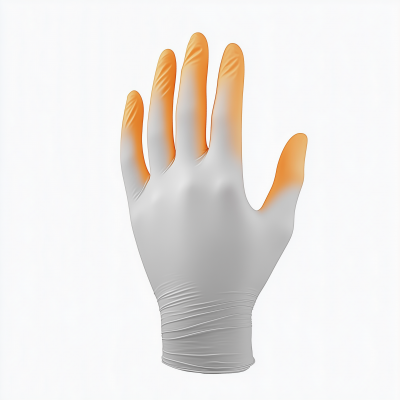 White Rubber Glove