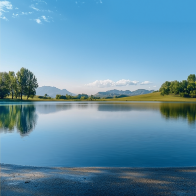 Tranquil Lake View