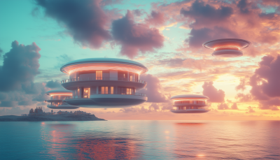 Futuristic Amphibious Homes