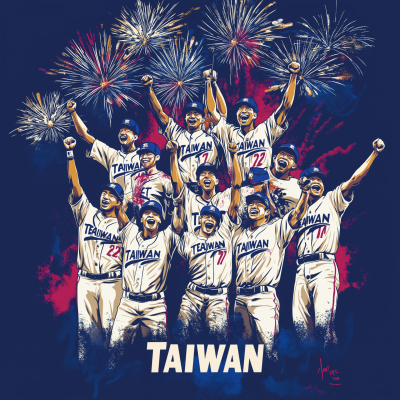 Chinese Taipei Baseball Celebration