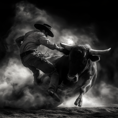 Cowboy Bull Riding