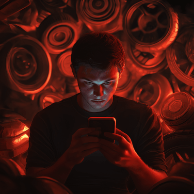 Intense Smartphone User