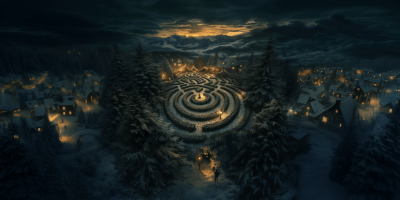 Christmas Labyrinth