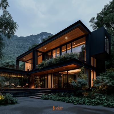 Luxurious Modern Mountain Home