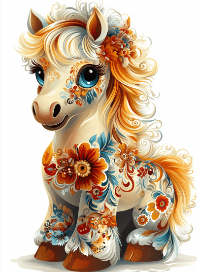Beautiful Sand Pony