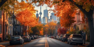 Toronto Street in Fall